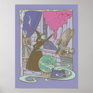 Affiche L'Assistant D'Oz™ Storybook Wicked Witch™