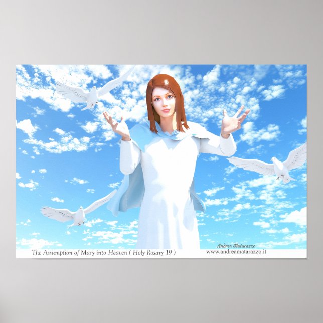 Affiche L'Assomption de Marie au Ciel (Devant)