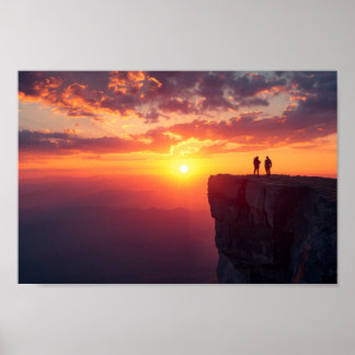 Affiche Last Light on the Edge of the World