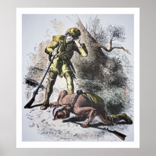 Affiche 'Last of the Mohicans' by James Fenimore Cooper (1