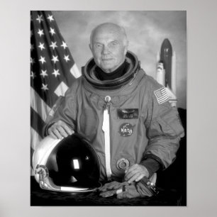 Affiche L'astronaute John Glenn