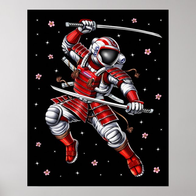 Affiche L'astronaute Samurai (Devant)