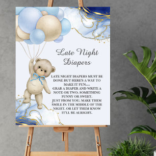 Affiche Late Night Diaper Jeu Nous pouvons attendre