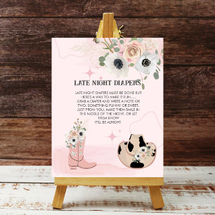 Affiche Late Nuit Debout Le Thème Western Cowgirl