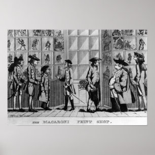 Affiche L'atelier d'impression de macaronis, pub. par N.