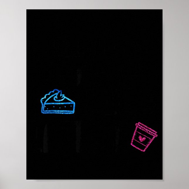 Affiche Lates I Thought You Said E And Lattes Funny Fitnes (Devant)