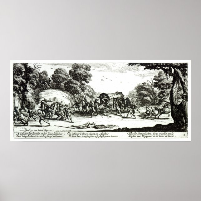 Affiche L'Attaque contre la stagécasse (Devant)