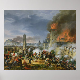 Affiche L'attaque et la prise de Ratisbonne