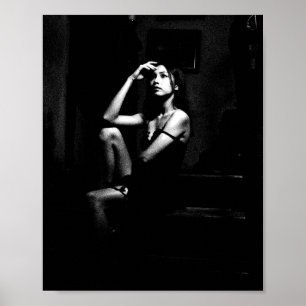 Affiche L'Attente De L'Escalier