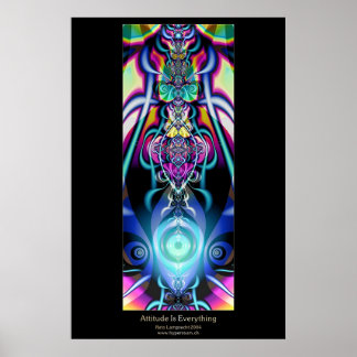 Affiche L'Attitude Est Tout