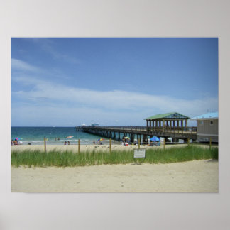 Affiche Lauderdale en bord de mer, Fort Lauderdale Floride