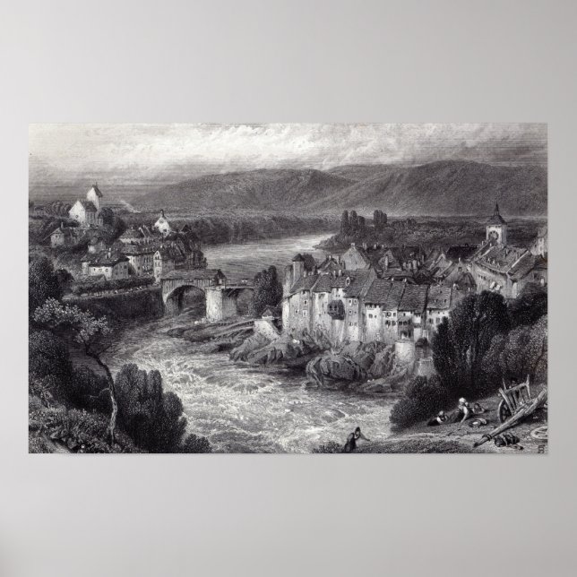 Affiche Lauffenberg, gravée par E.P. Brandard (Devant)