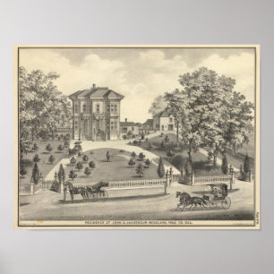 Affiche Laugenour residence, Woodland