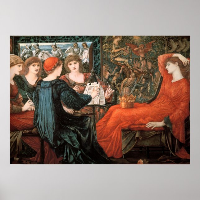Affiche Laus Veneris par Sir Edward Burne-Jones (Devant)