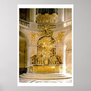 Affiche L'autel dans la chapelle royale (photo)