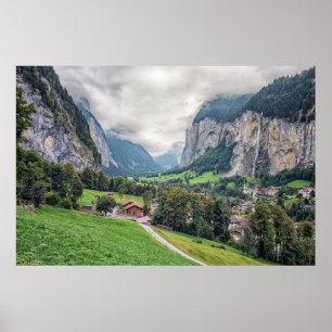 Affiche Lauterbrunnen