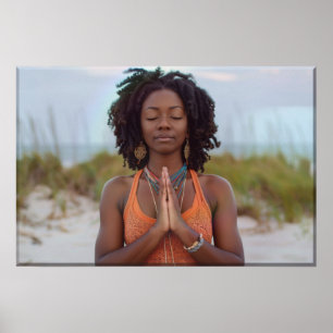 Affiche L'Auto-Soins Est Un Voyage Vers La Radiance