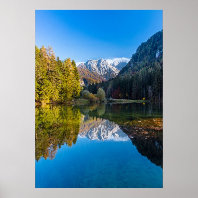 Affiche L'automne à Zgornje Jezersko (Devant)