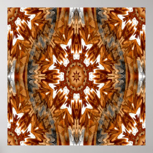 Affiche L'automne amérindien....