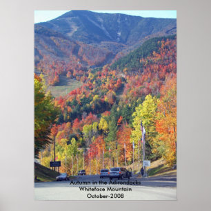 Affiche L'automne dans les Adirondacks