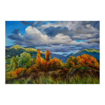 L'automne doré dans les montagnes