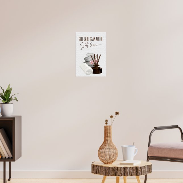 Affiche L'autosoin est un acte d'Amour de soi (Salon 3)