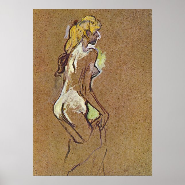 AFFICHE LAUTREC TOULOUSE (Devant)