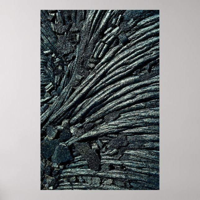 Affiche Lava, Parc national des volcans d'Hawaii, États-Un (Devant)