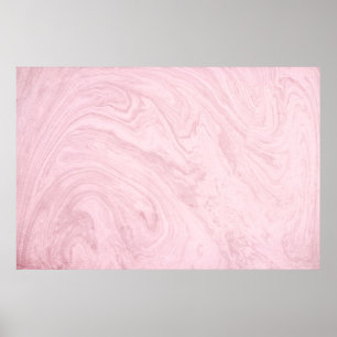 Affiche Lavande rose en marbre