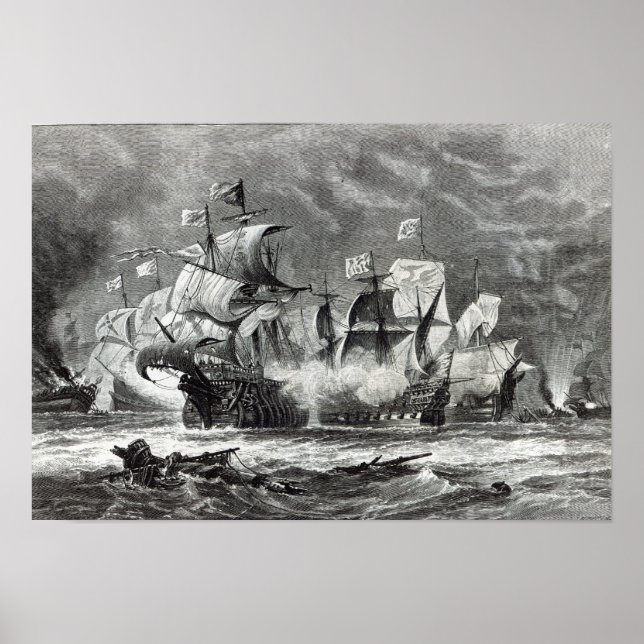 Affiche L'avant-garde, sous Sir William Winter (Devant)