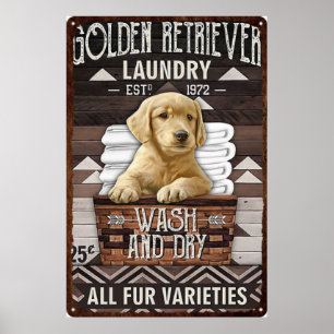 Affiche Lave-chien et Vintage sec