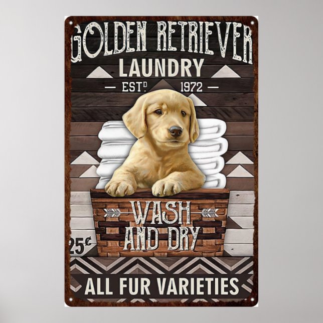 Affiche Lave-chien et Vintage sec (Devant)