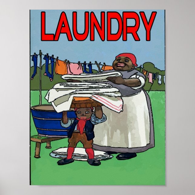 Affiche Lave-linge (Devant)
