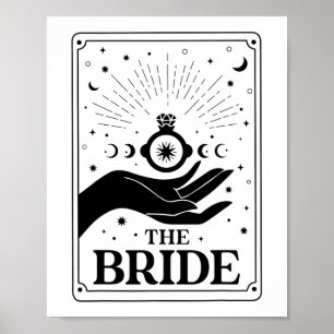 Affiche L'avenir de la mariée Mme Tarot Gothic Bridal Part