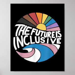 Affiche L'Avenir Est Inclusif Droits Gays Lgbt Fierté _2