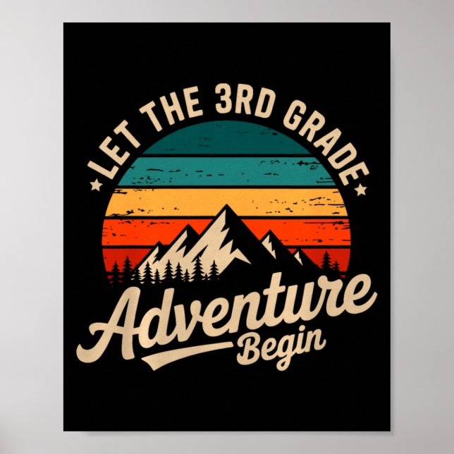 Affiche L'aventure de CE2 rétro commence  (Devant)