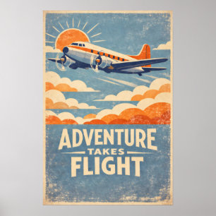 Affiche L'aventure prend son envol