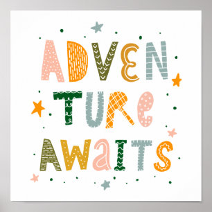 Affiche L'aventure vous attend