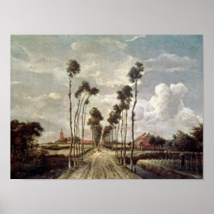 Affiche L'avenue de Middelharnis, 1689