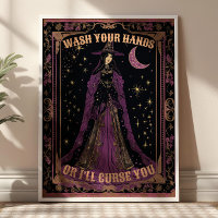 Lavez Vos Mains Carte Tarot Salle de bain
