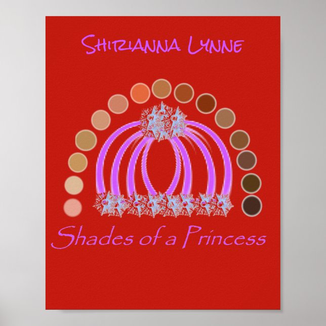 Affiche LavishlySur Les Ombres D'Une Princesse Maquiller A (Devant)
