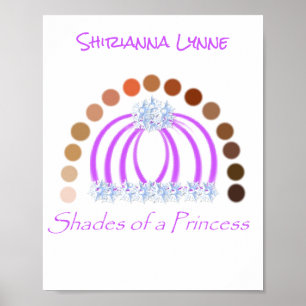 Affiche LavishlySur Les Ombres D'Une Princesse Maquiller A