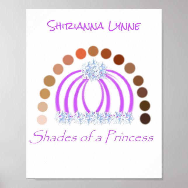 Affiche LavishlySur Les Ombres D'Une Princesse Maquiller A (Devant)