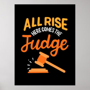 Affiche L'Avocat Monte Ici Le Juge