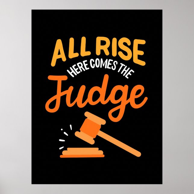 Affiche L'Avocat Monte Ici Le Juge (Devant)