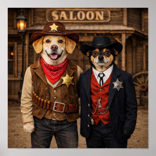 Affiche "Law Dogs" (Devant)