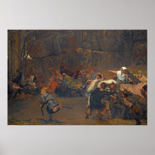 Affiche Lawrence Alma-Tadema - Gunthram Bose Et Ses