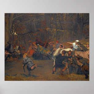 Affiche Lawrence Alma-Tadema - Gunthram Bose Et Ses