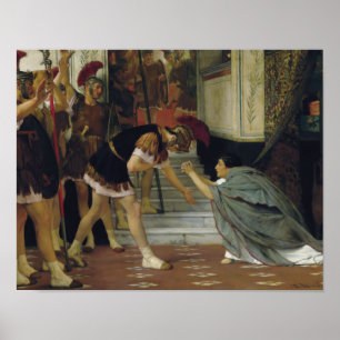 Affiche Lawrence Alma-Tadema - Proclamation de Claudius