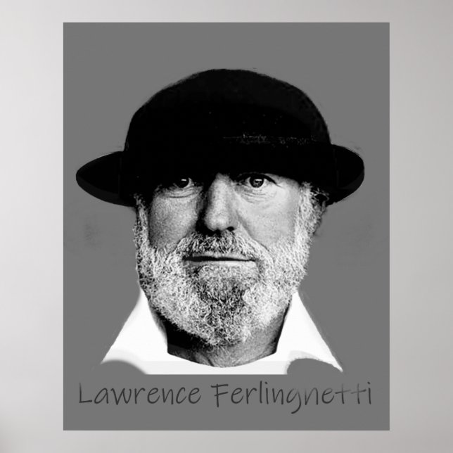 Affiche Lawrence Ferlinghetti (Devant)